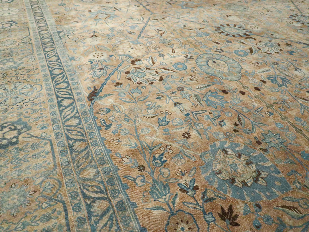 Antique Persian Tabriz Carpet, No.13347 - Gsblank
