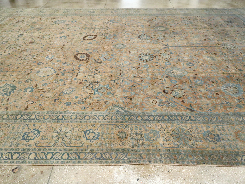 Antique Persian Tabriz Carpet, No.13347 - Gsblank