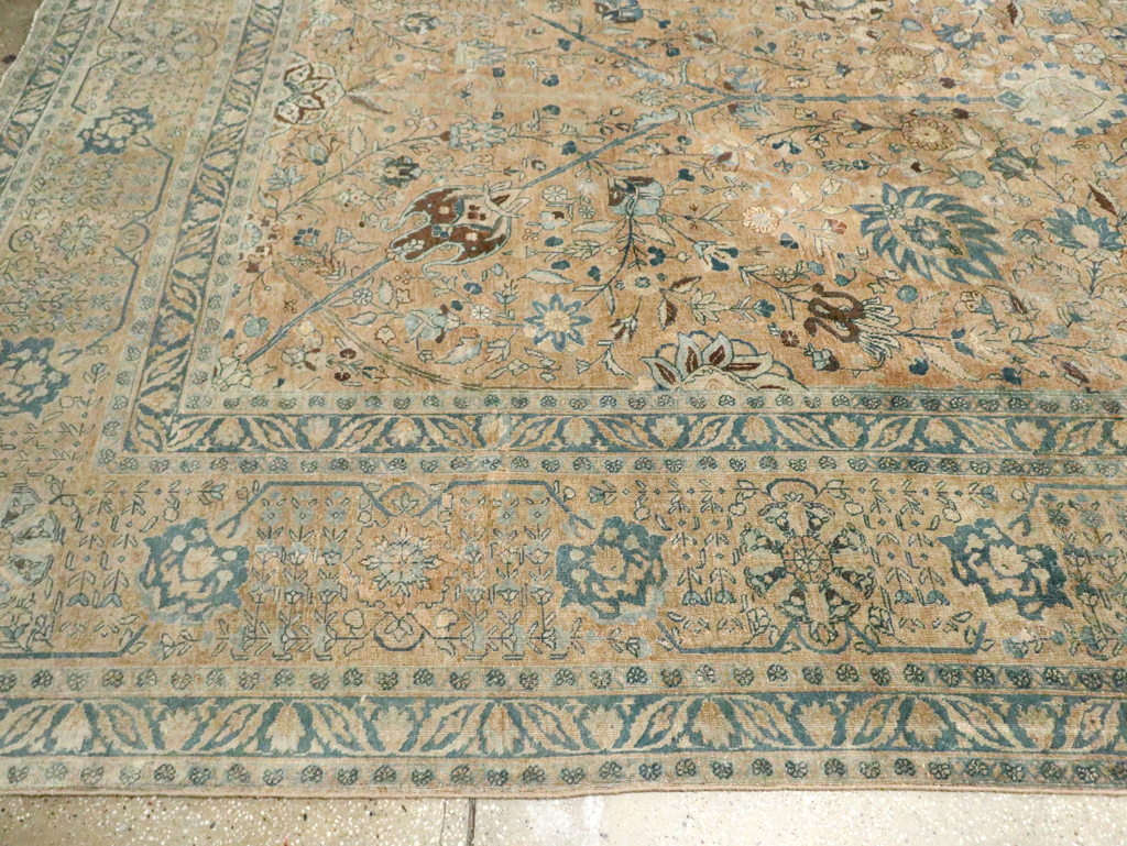 Antique Persian Tabriz Carpet, No.13347 - Gsblank