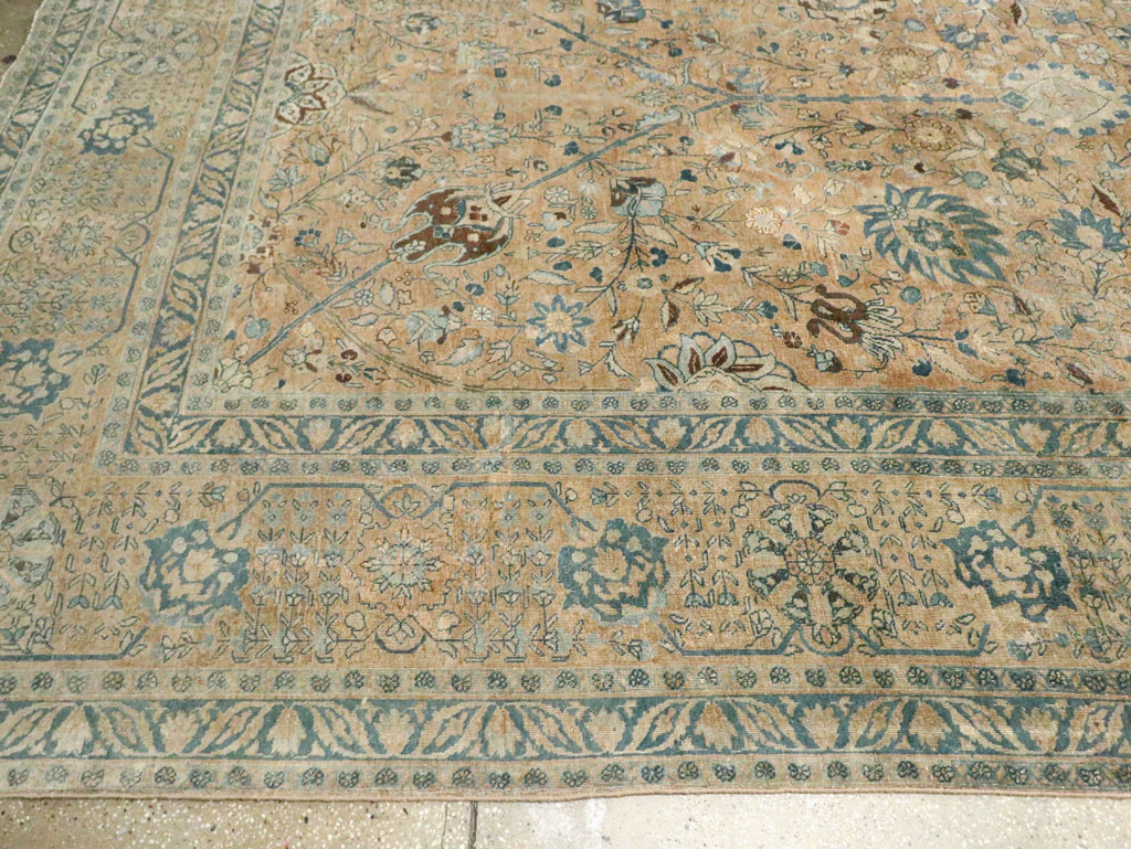 Antique Persian Tabriz Carpet, No.13347 - Gsblank