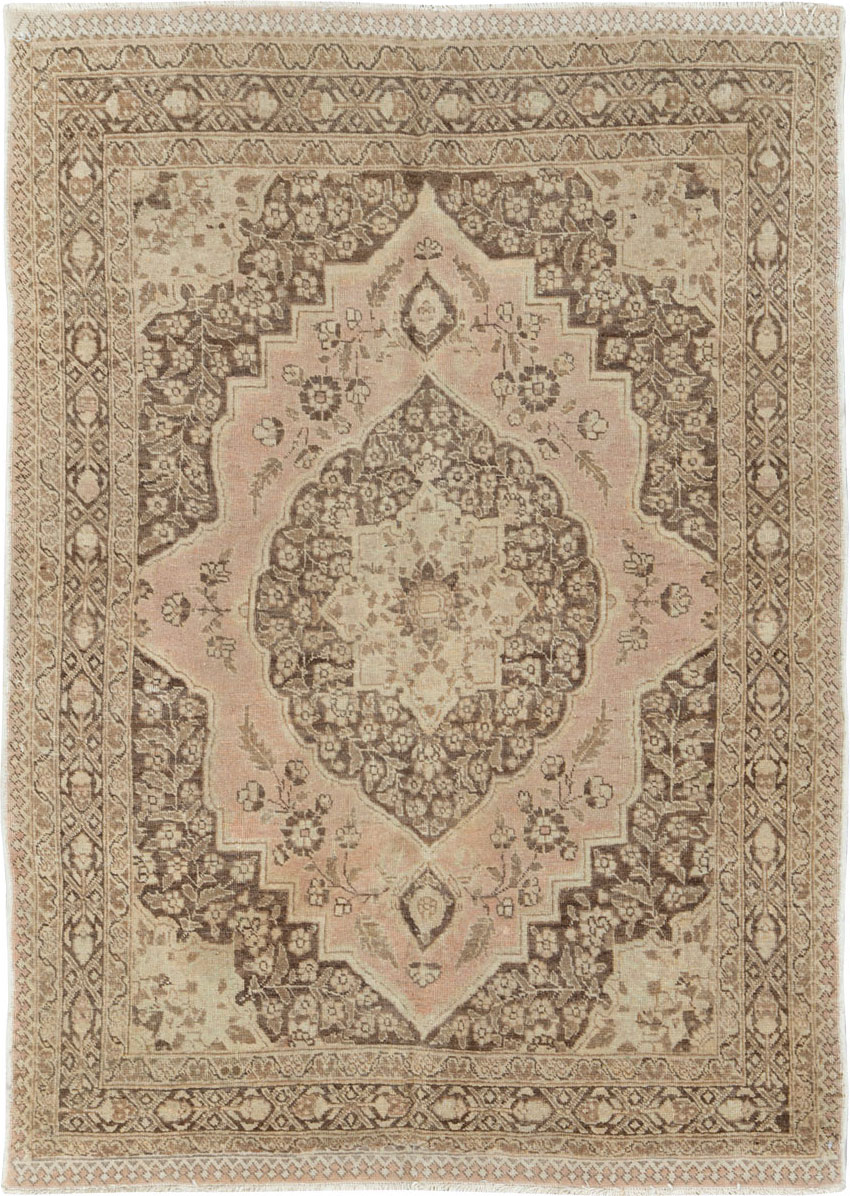 Antique Persian Tabriz Rug, No.13360 - Gsblank