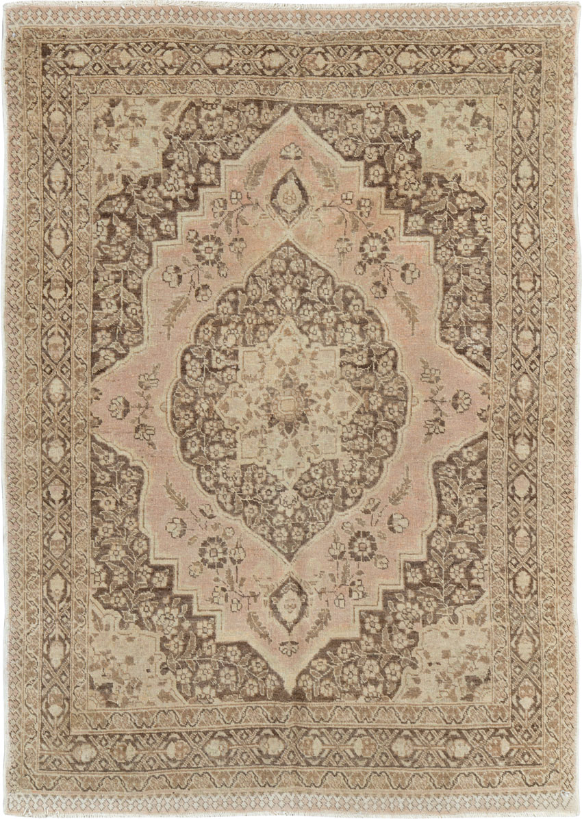 Antique Persian Tabriz Rug, No.13360 - Gsblank