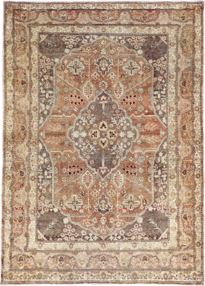 Antique Persian Tabriz Rug, No.13361 - Gsblank