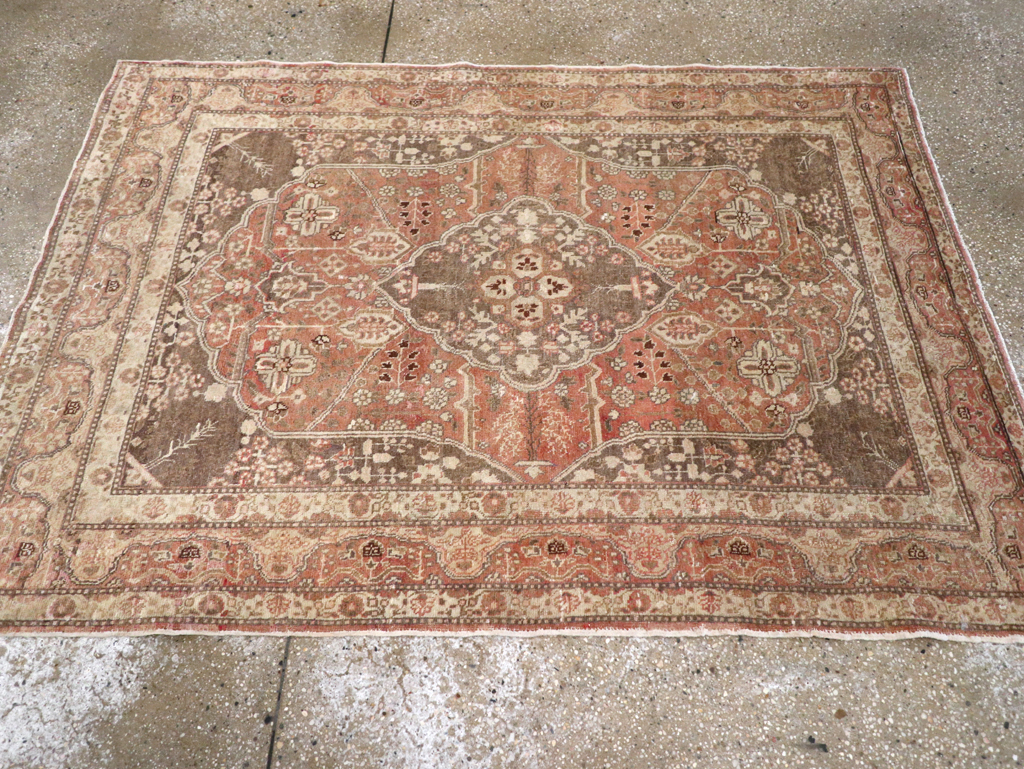 Antique Persian Tabriz Rug, No.13361 - Gsblank