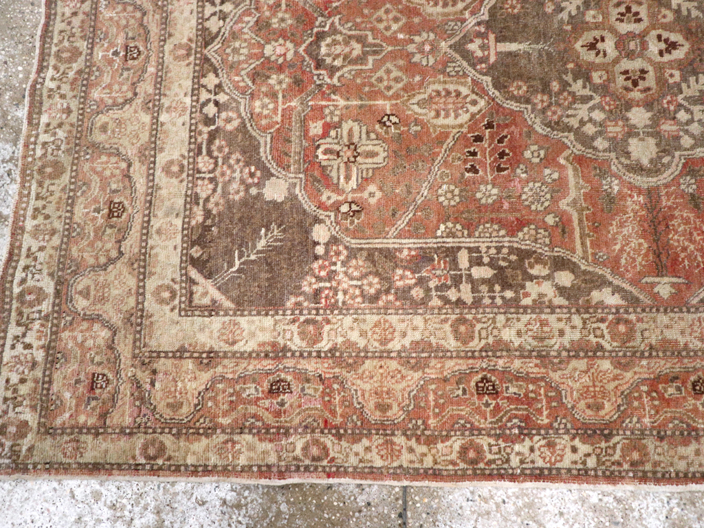 Antique Persian Tabriz Rug, No.13361 - Gsblank