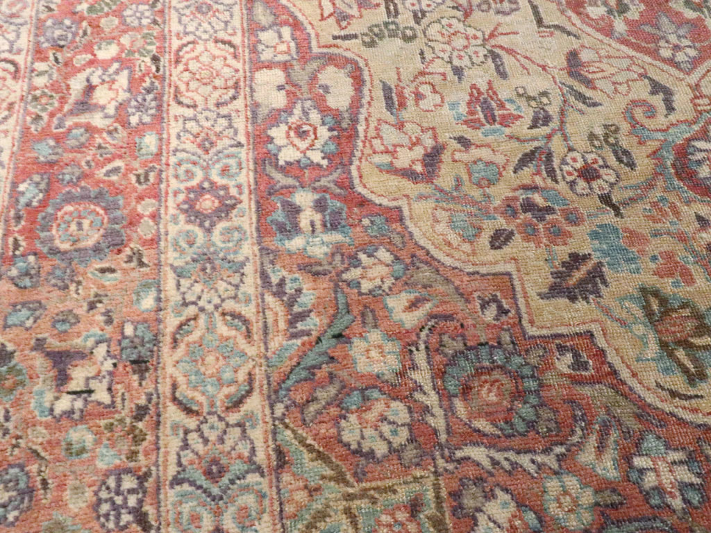 Antique Persian Tabriz Rug, No.13362 - Gsblank