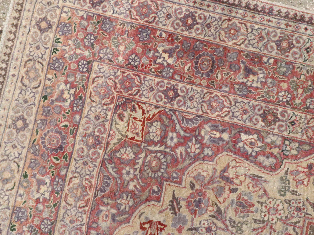 Antique Persian Tabriz Rug, No.13362 - Gsblank