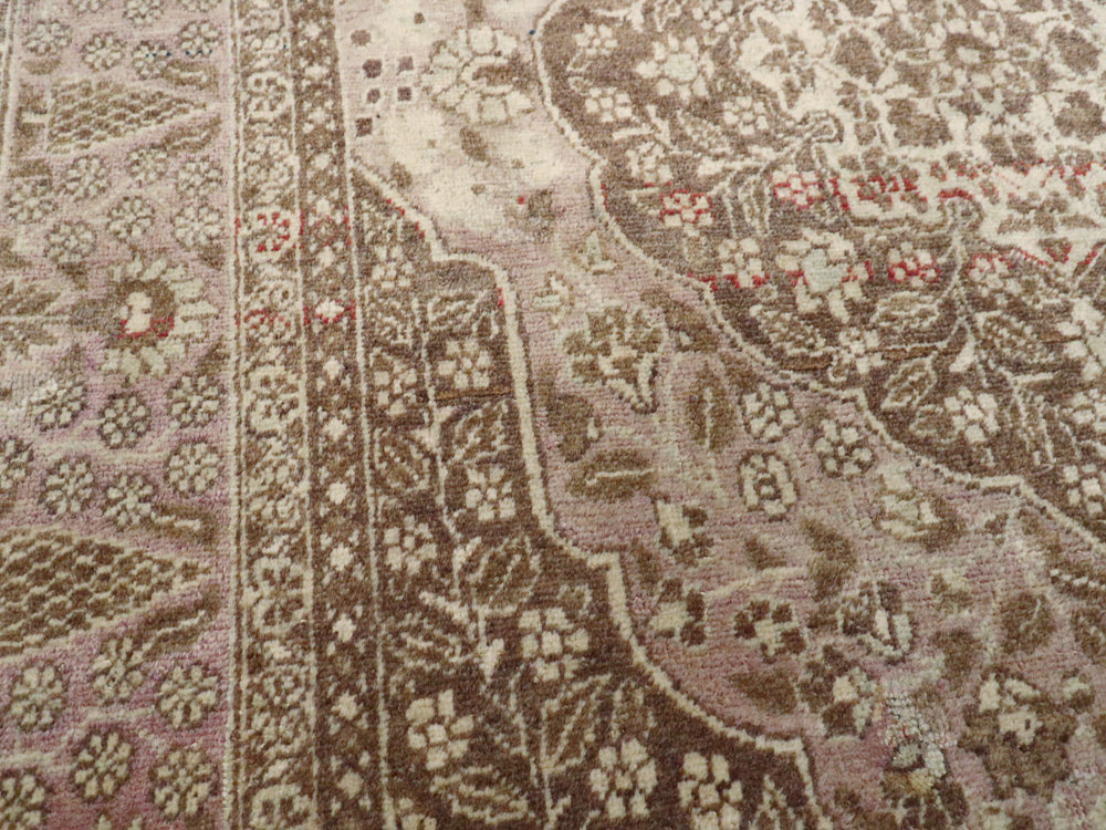 Antique Persian Tabriz Rug, No.13363 - Gsblank