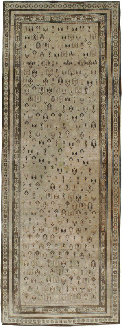 Antique Caucasian Karabagh Runner, No.13364 - Gsblank
