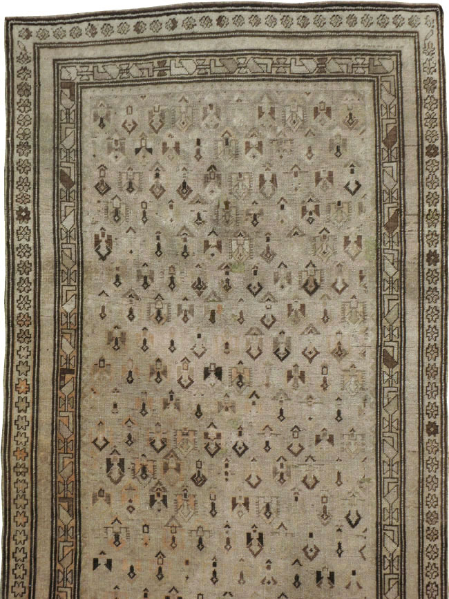 Antique Caucasian Karabagh Runner, No.13364 - Gsblank