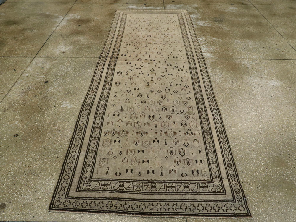 Antique Caucasian Karabagh Runner, No.13364 - Gsblank