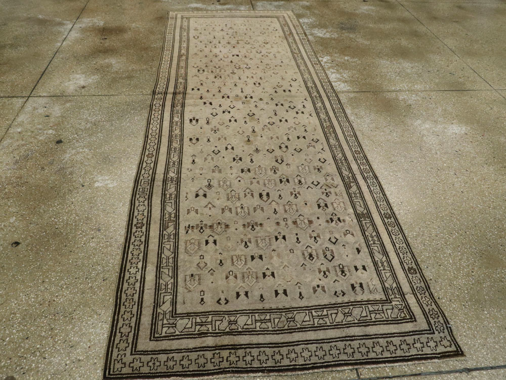 Antique Caucasian Karabagh Runner, No.13364 - Gsblank