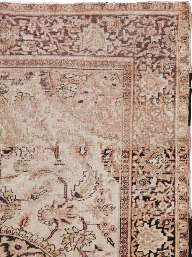 Antique Persian Dorokhsh Rug, No.13385 - Gsblank