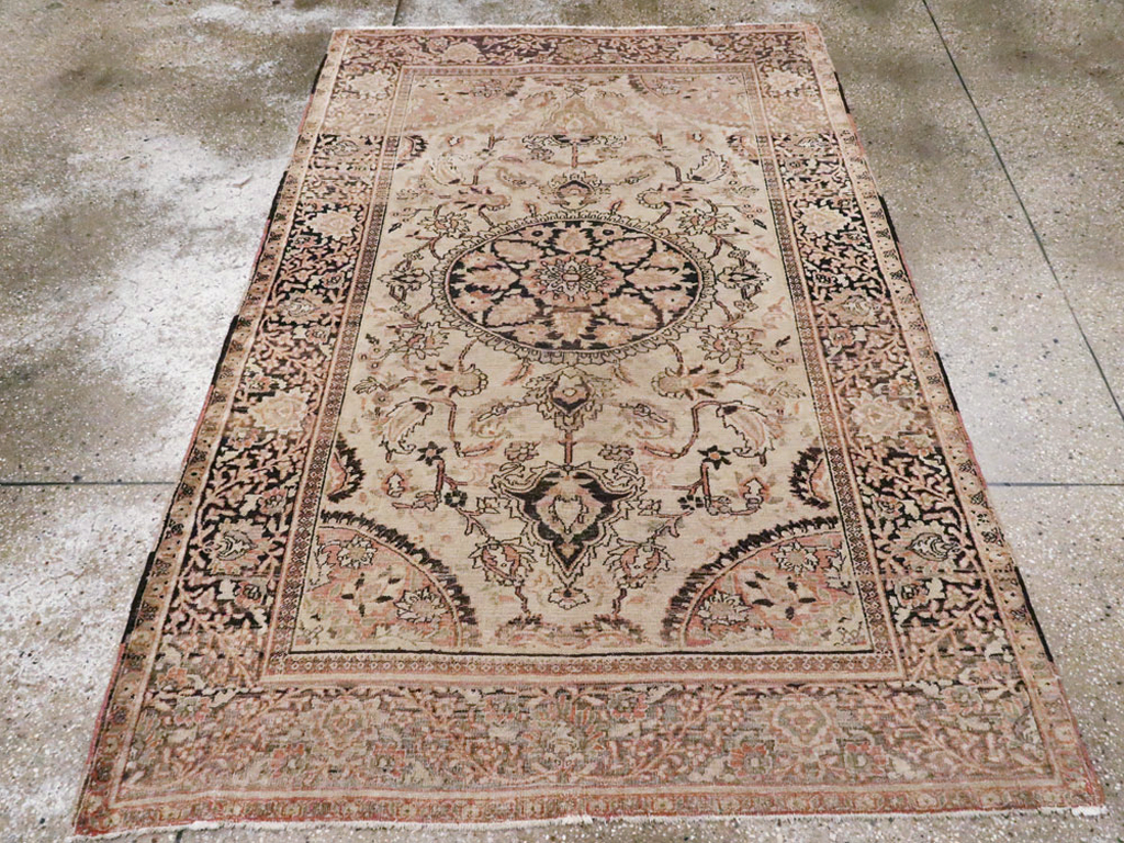Antique Persian Dorokhsh Rug, No.13385 - Gsblank