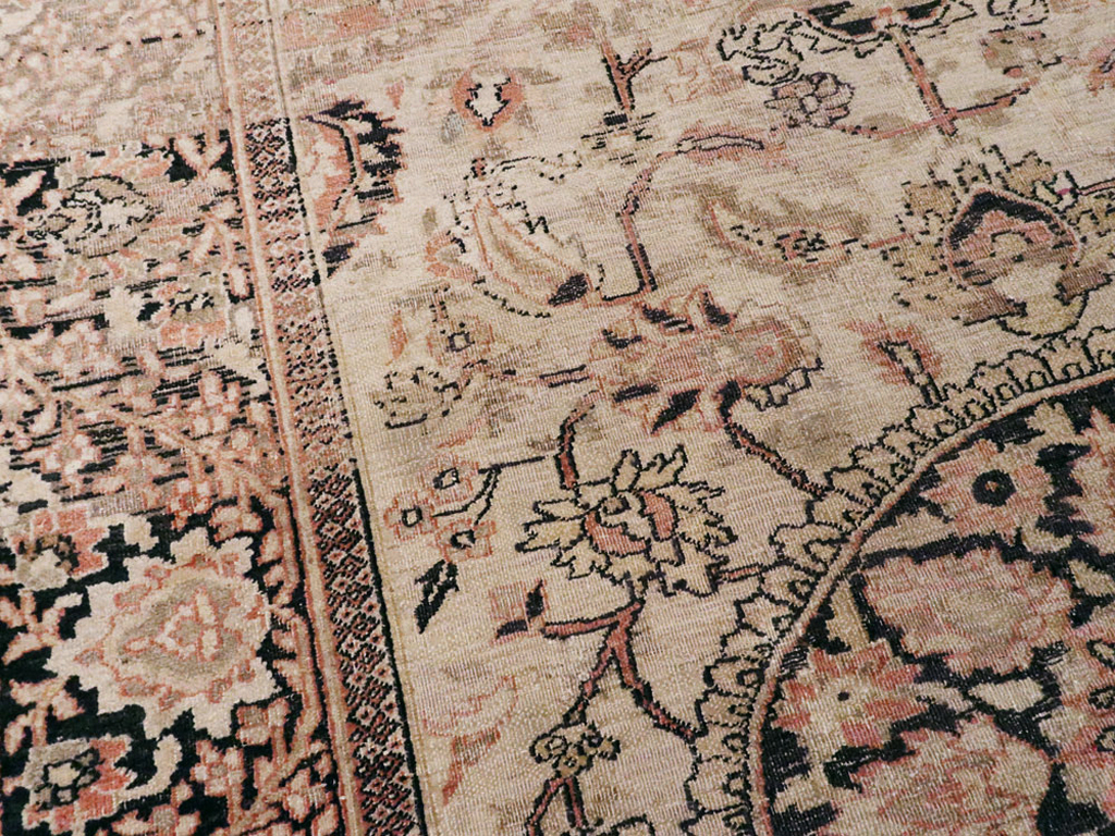Antique Persian Dorokhsh Rug, No.13385 - Gsblank