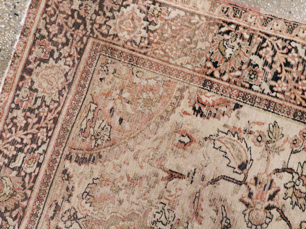 Antique Persian Dorokhsh Rug, No.13385 - Gsblank