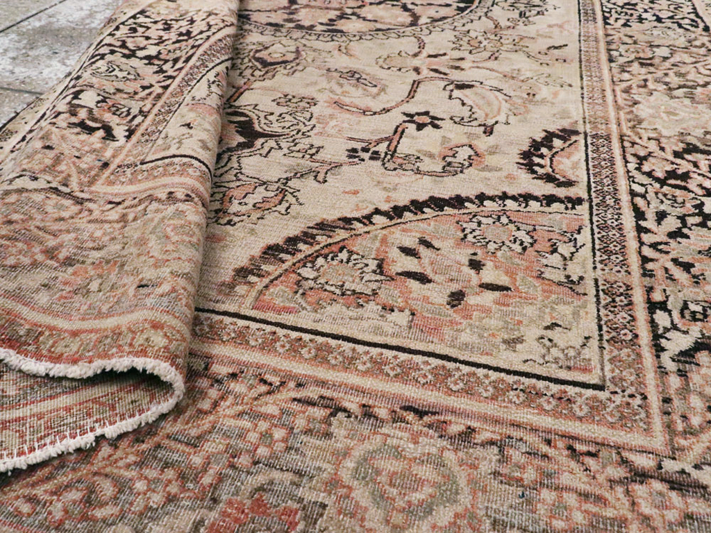 Antique Persian Dorokhsh Rug, No.13385 - Gsblank