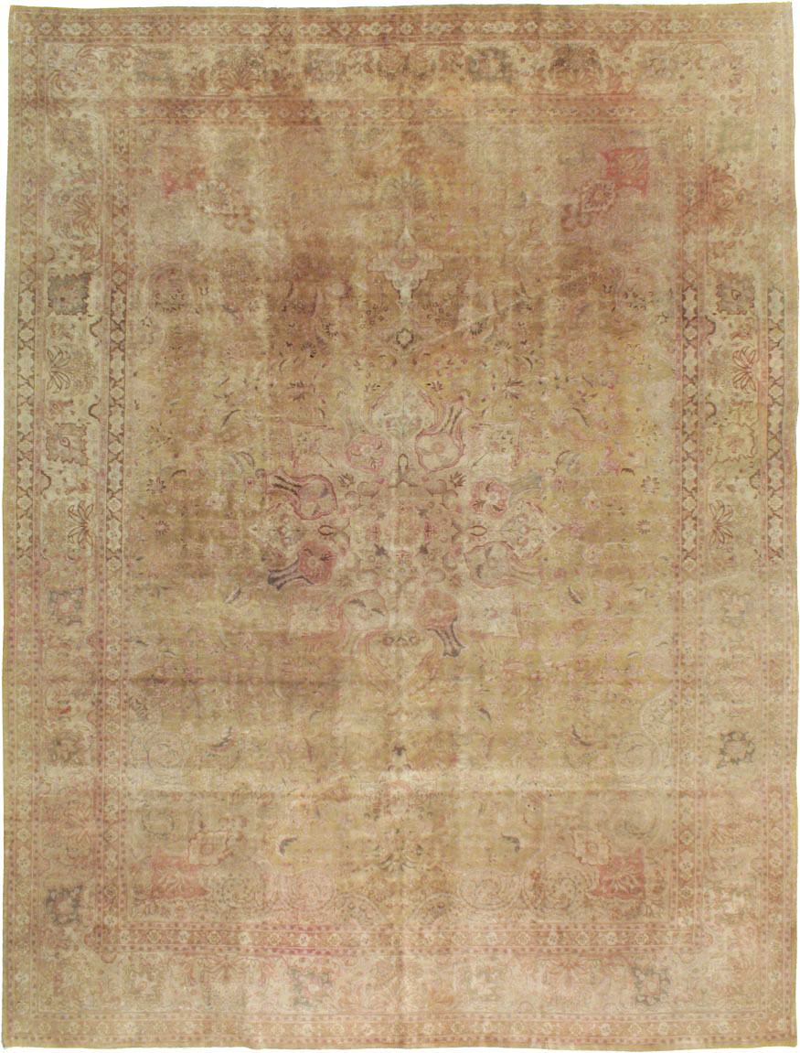 Antique Persian Tabriz Carpet, No.13399 - Gsblank