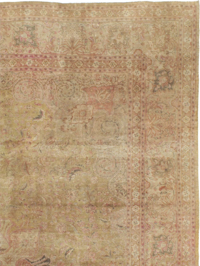 Antique Persian Tabriz Carpet, No.13399 - Gsblank