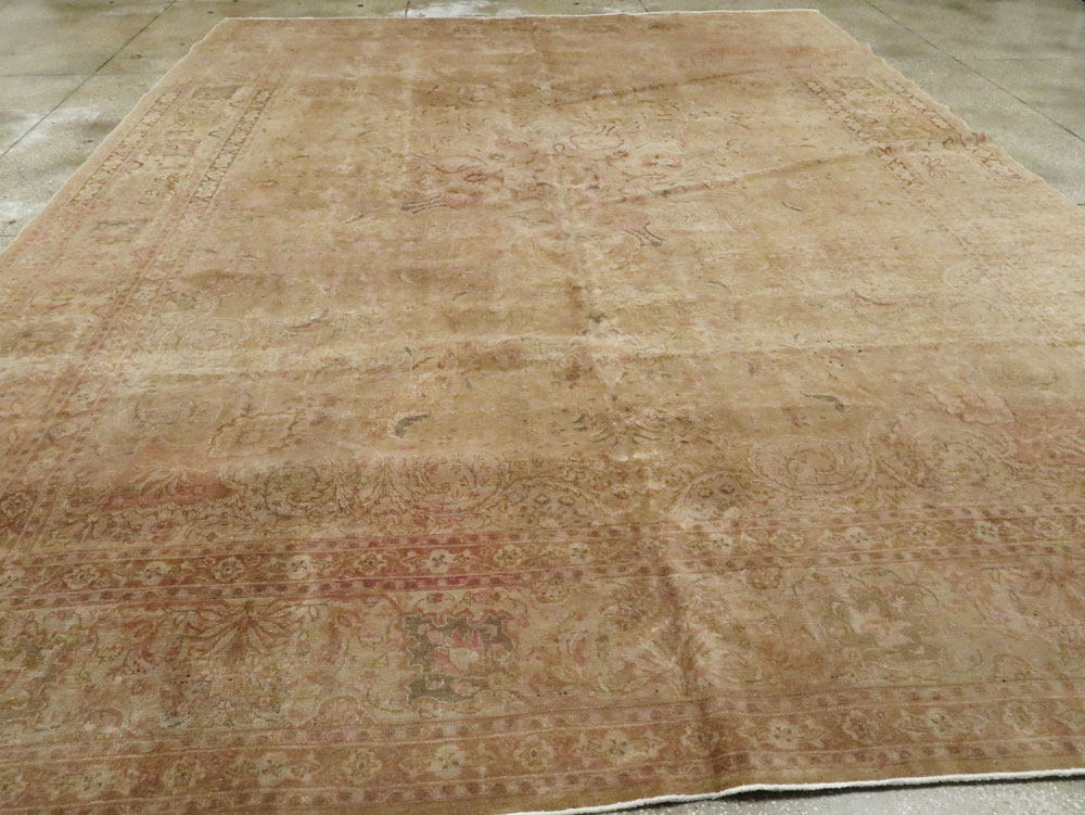 Antique Persian Tabriz Carpet, No.13399 - Gsblank