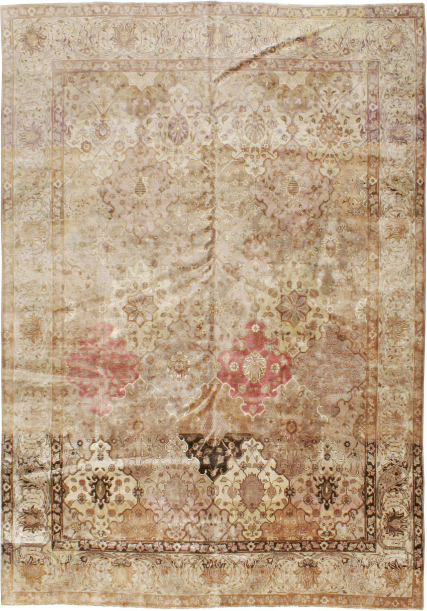 Antique Persian Tabriz Carpet, No.13411 - Gsblank