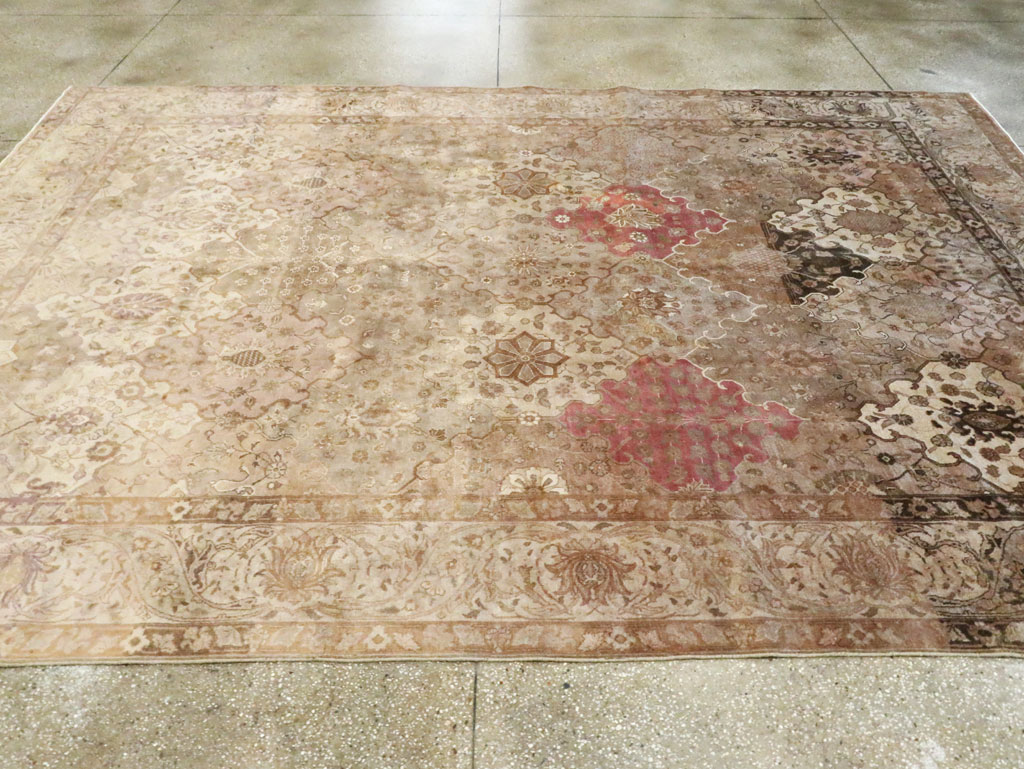 Antique Persian Tabriz Carpet, No.13411 - Gsblank