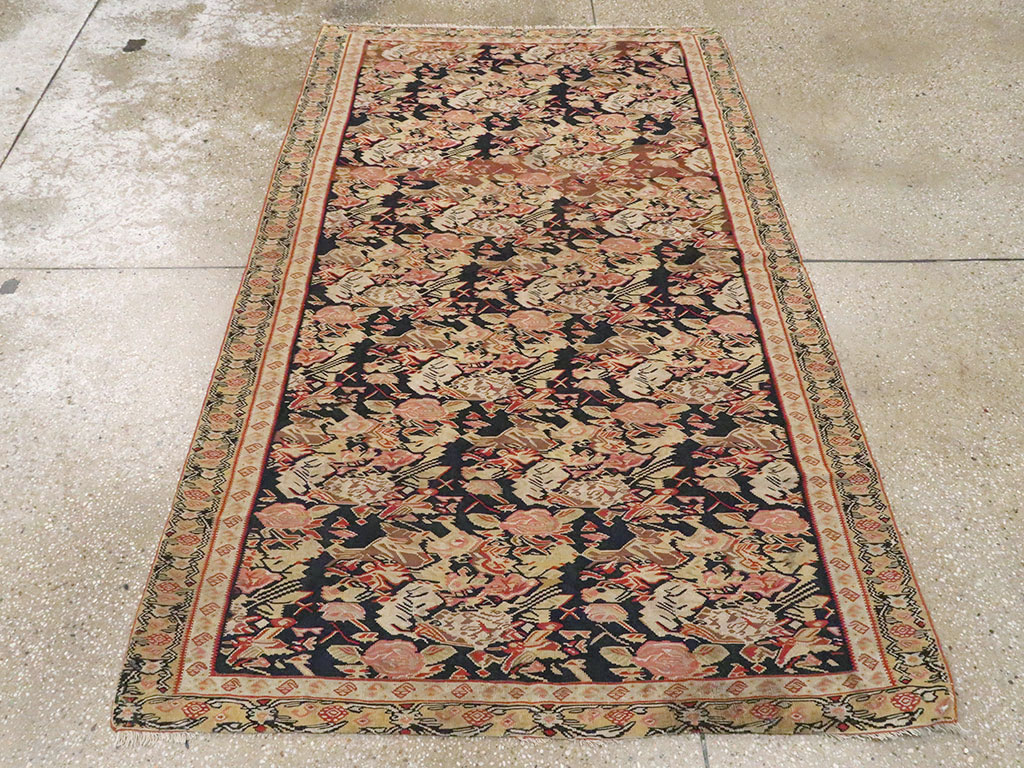 Antique Persian Senneh Kilim, No.13433 - Gsblank