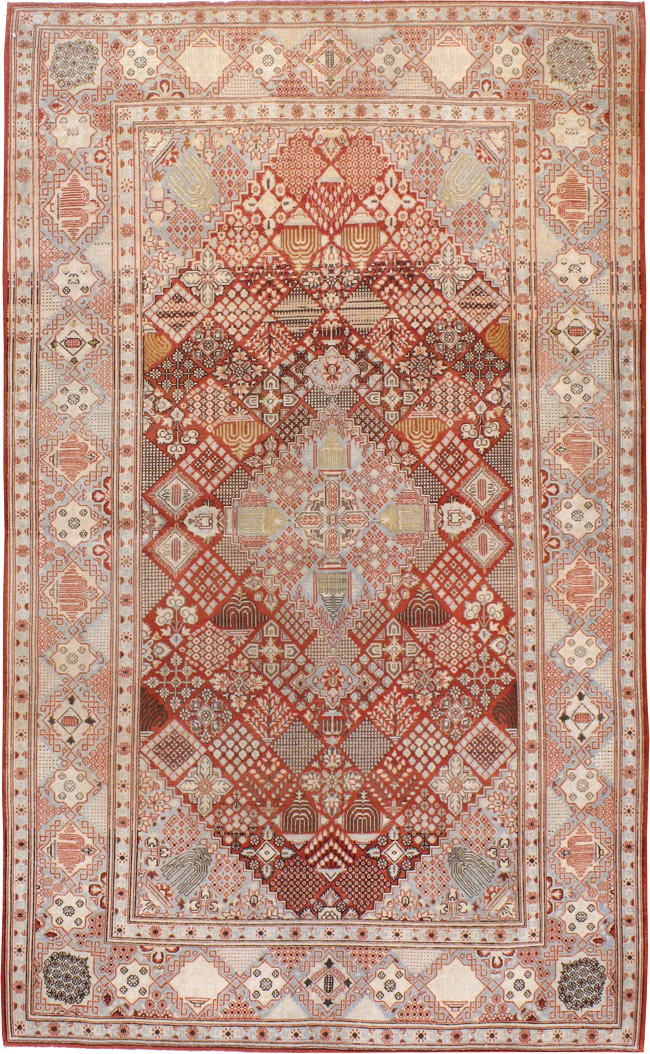 Vintage Persian Kashan Rug, No.13477 - Gsblank