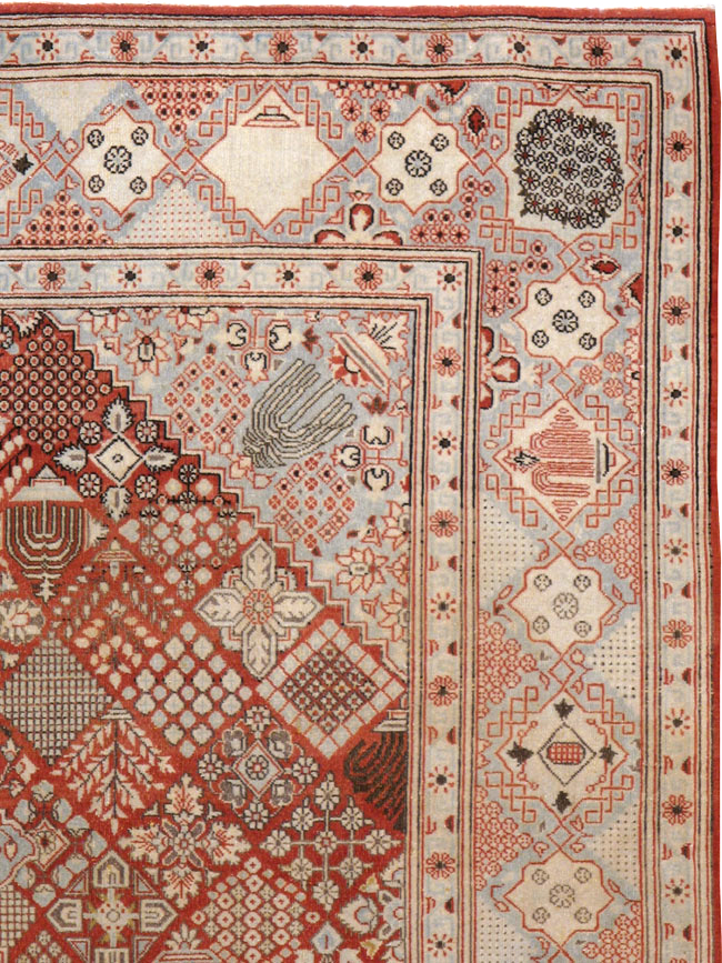 Vintage Persian Kashan Rug, No.13477 - Gsblank