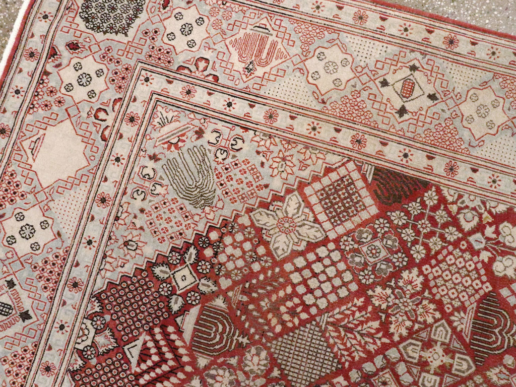 Vintage Persian Kashan Rug, No.13477 - Gsblank