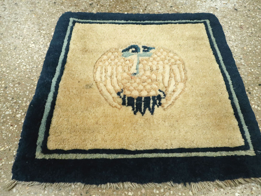 Antique Chinese Peking Rug, No.13479 - Gsblank