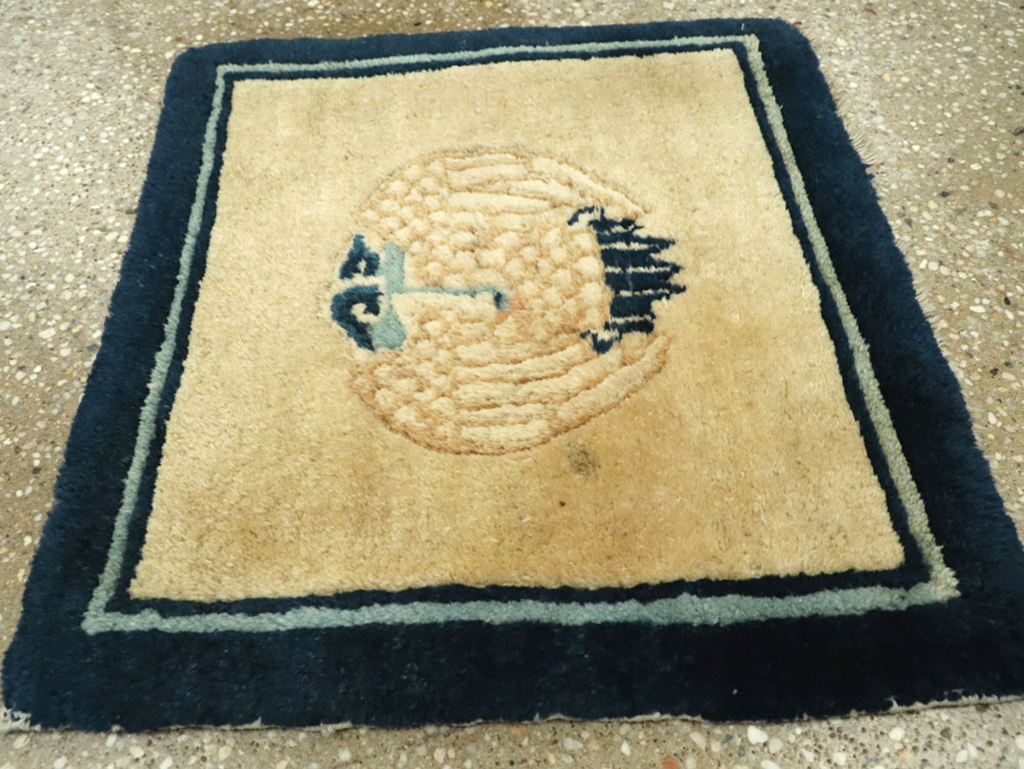 Antique Chinese Peking Rug, No.13479 - Gsblank