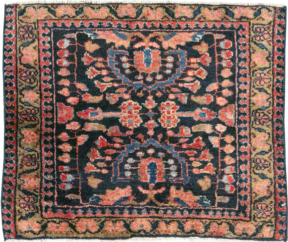 Vintage Persian Lilihan Rug, No.13480 - Gsblank