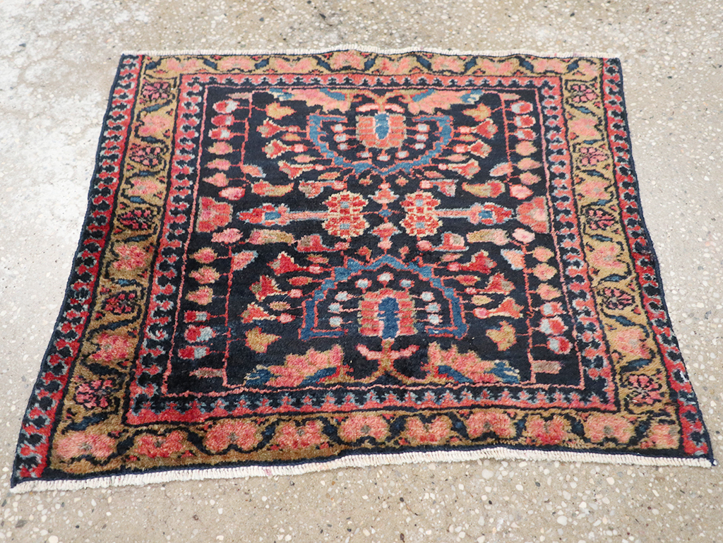 Vintage Persian Lilihan Rug, No.13480 - Gsblank