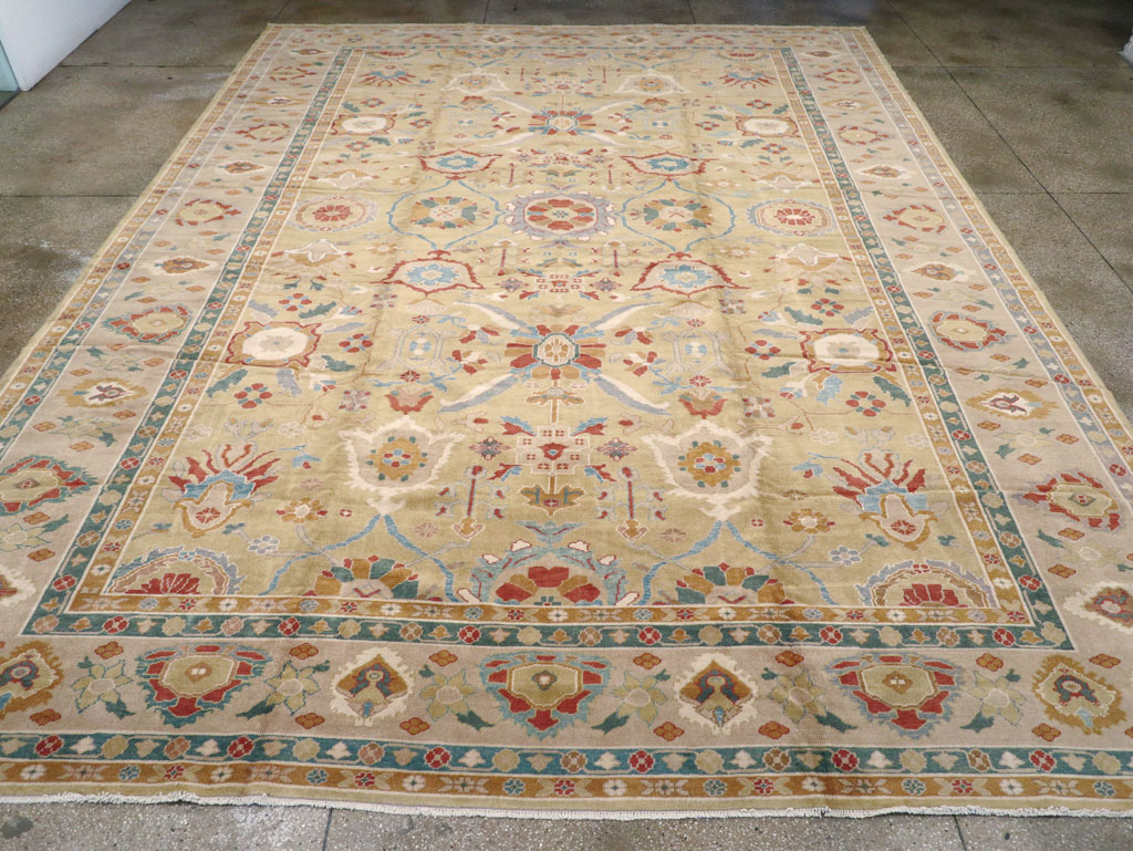 Modern Turkish Oushak Large Carpet, No.13488 - Gsblank