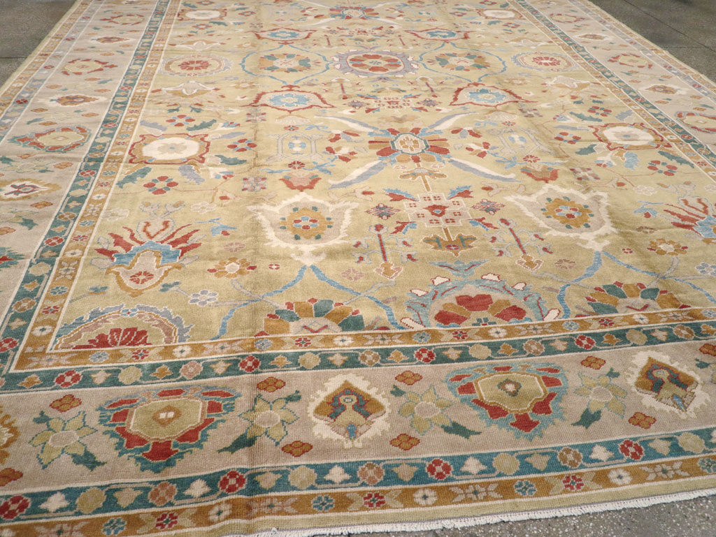 Modern Turkish Oushak Large Carpet, No.13488 - Gsblank