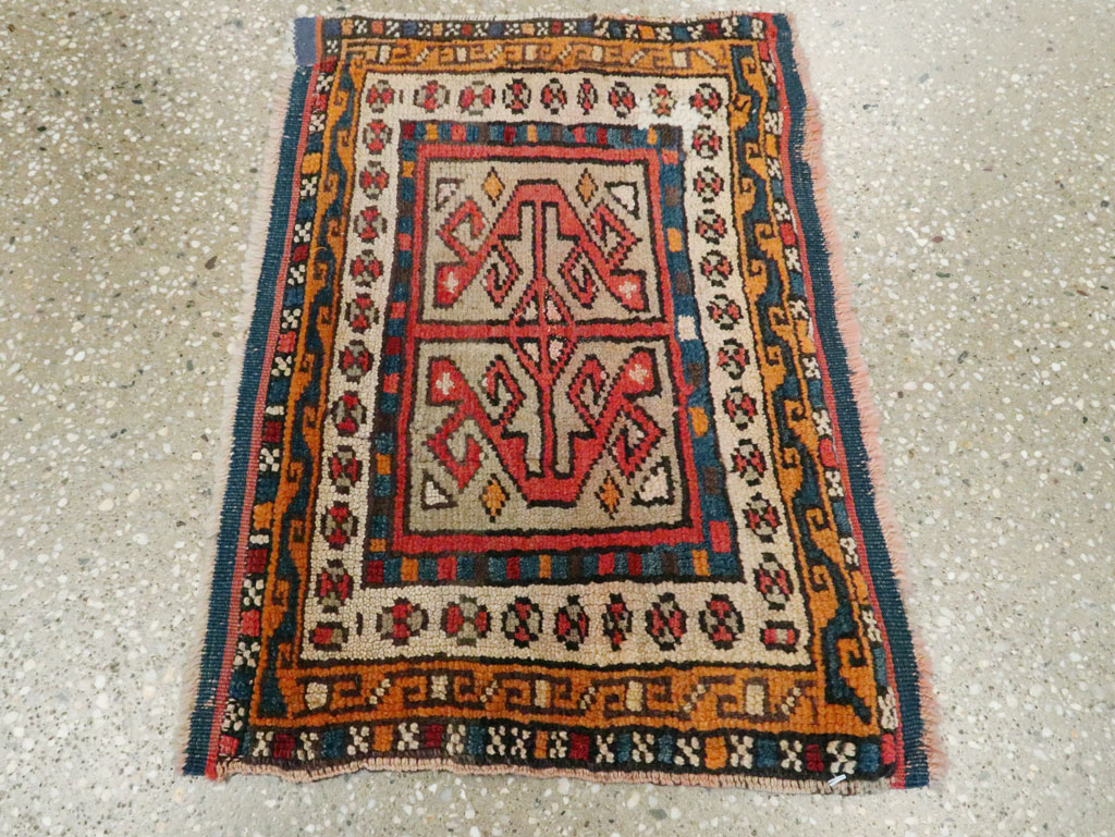 Antique Kurdish Persian Rug (Pair: 1 of 2), No.13497 - Gsblank