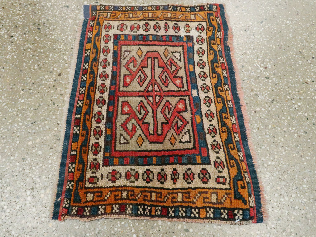 Antique Kurdish Persian Rug (Pair: 1 of 2), No.13497 - Gsblank
