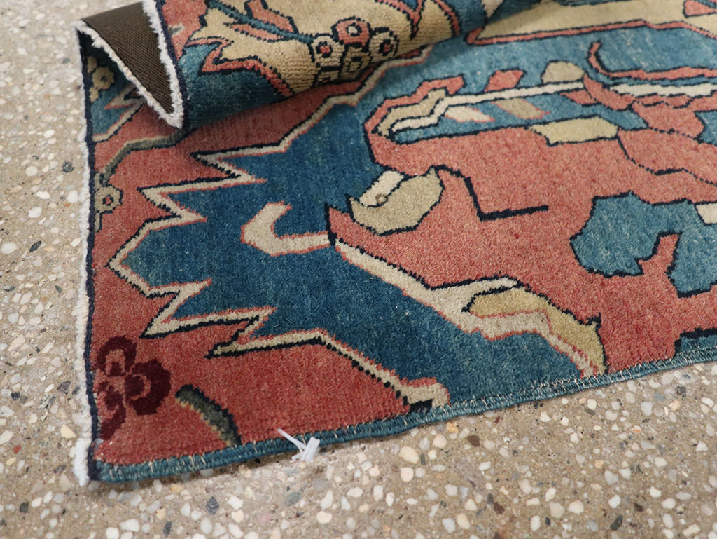 Antique Indian Larestan Sampler Rug, No.13498 - Gsblank