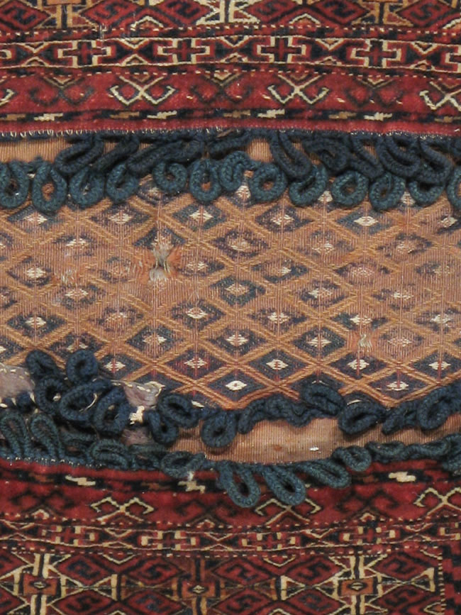 Antique Persian Turkoman Saddlebag (Khorjin), No.13501 - Gsblank
