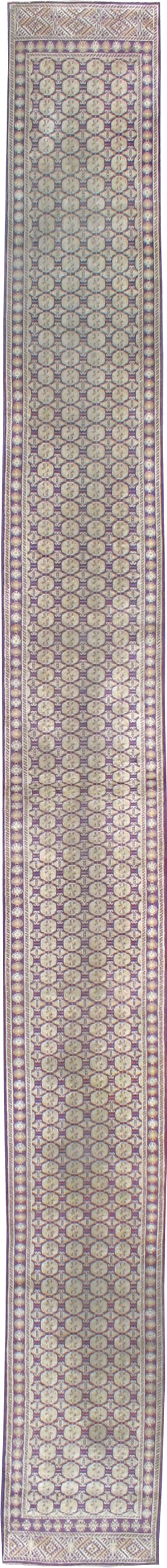 Vintage Indian Cotton Agra runner, No.13609 - Gsblank