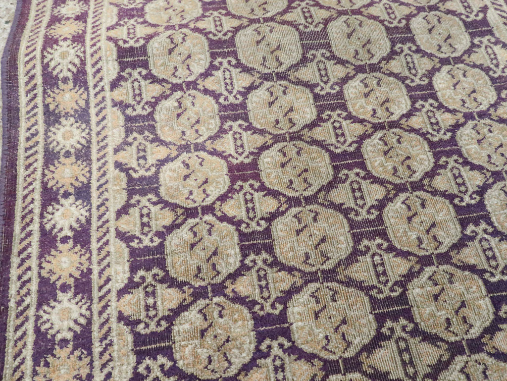 Vintage Indian Cotton Agra runner, No.13609 - Gsblank