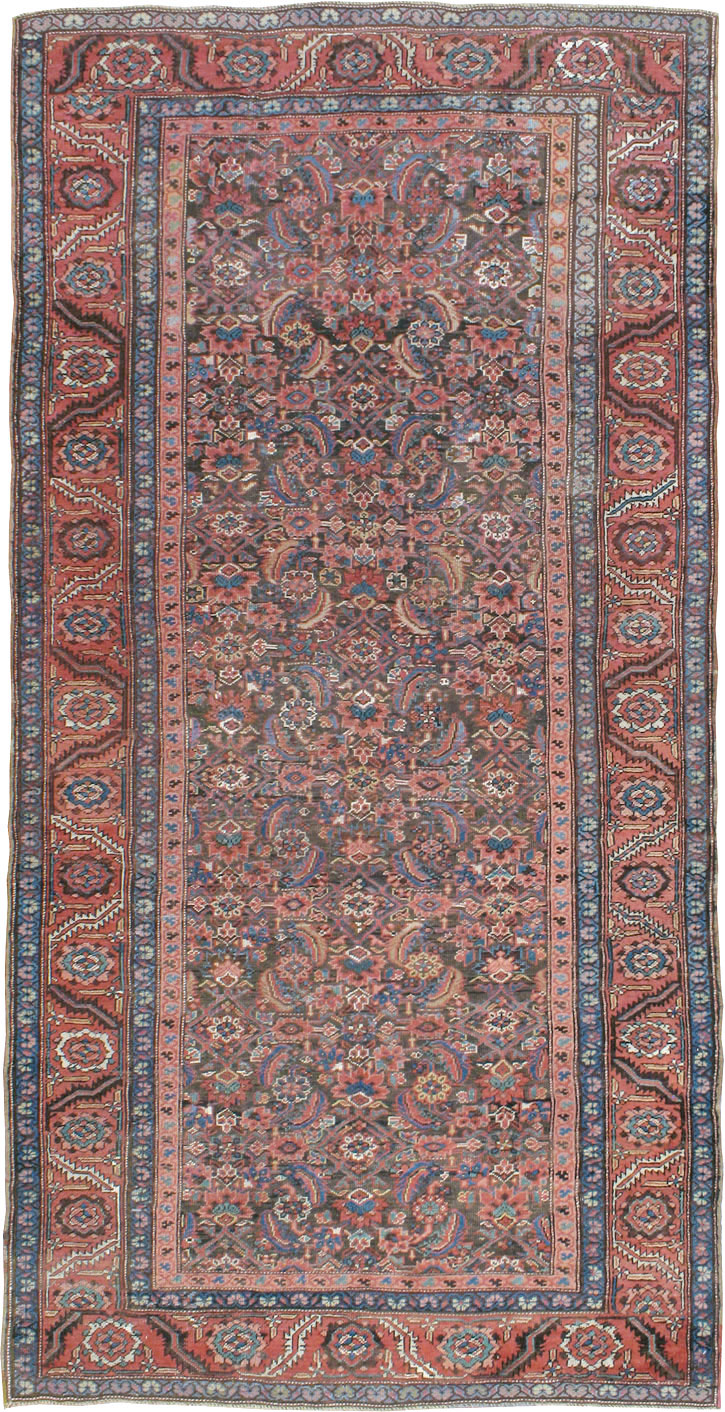 Antique Persian Bakshaish Carpet, No.13629 - Gsblank