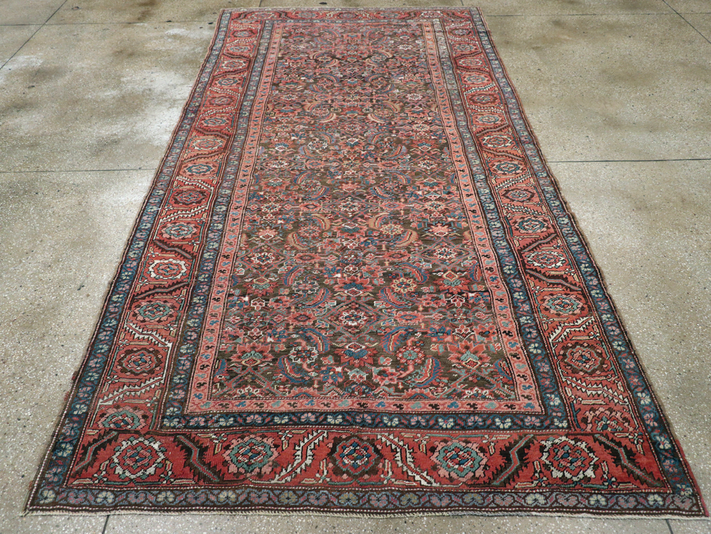Antique Persian Bakshaish Carpet, No.13629 - Gsblank