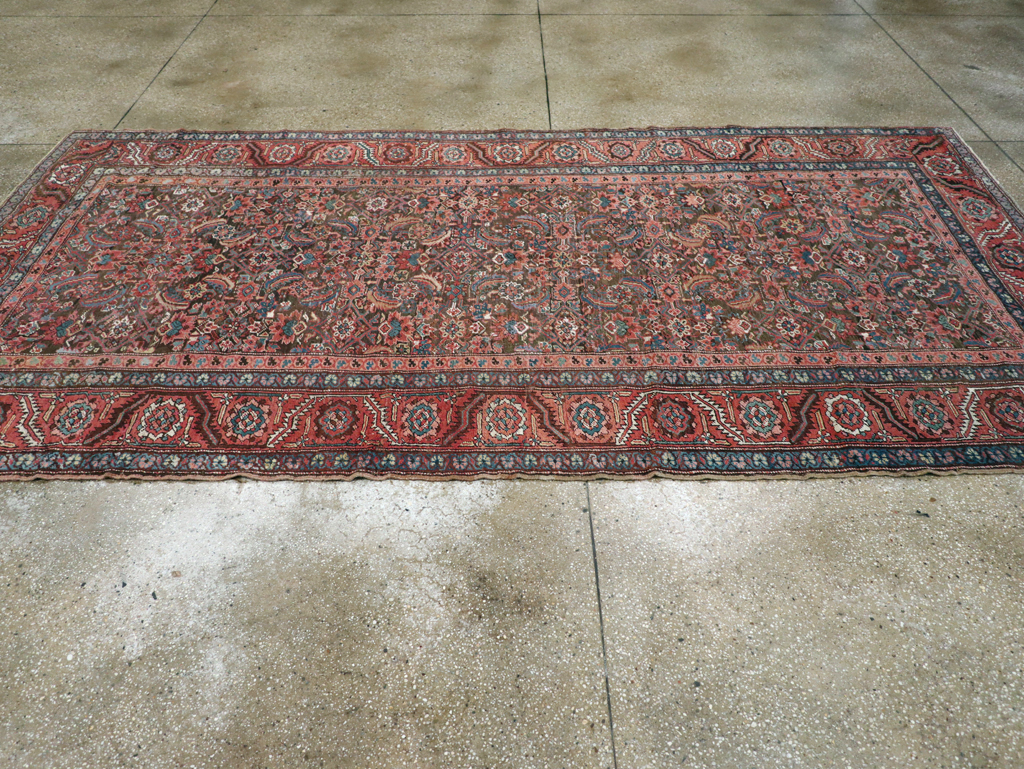 Antique Persian Bakshaish Carpet, No.13629 - Gsblank