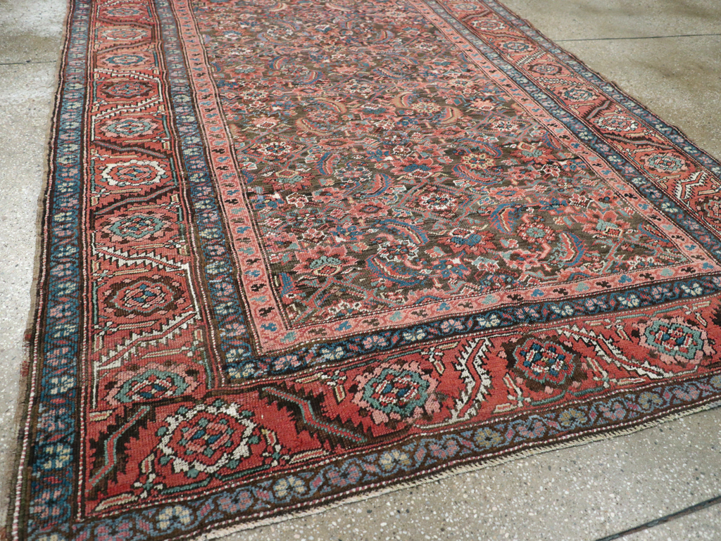 Antique Persian Bakshaish Carpet, No.13629 - Gsblank