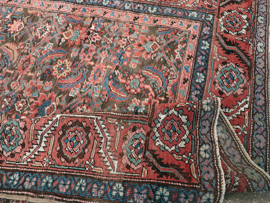 Antique Persian Bakshaish Carpet, No.13629 - Gsblank