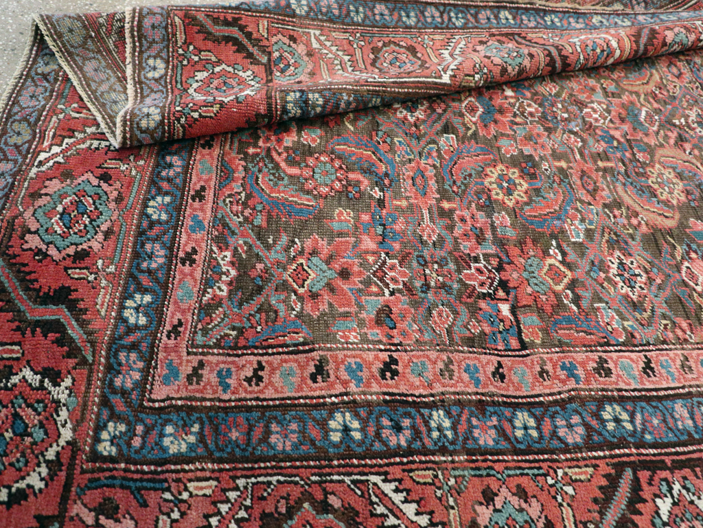 Antique Persian Bakshaish Carpet, No.13629 - Gsblank