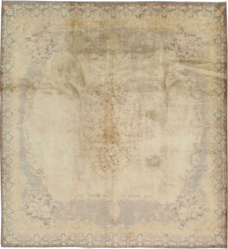 Vintage Indian Lahore Rug, No.13640 - Gsblank