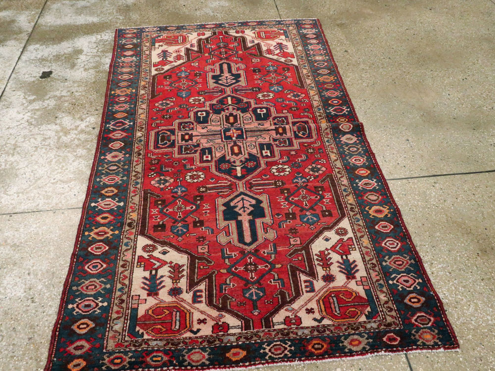 Vintage Persian Malayer Rug, No.13647 - Gsblank
